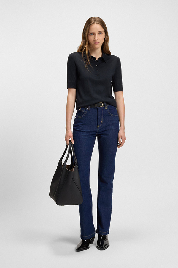 ΠΛΕΚΤΗ ΖΑΚΕΤΑ BOSS - 404 ΜΠΛΕ